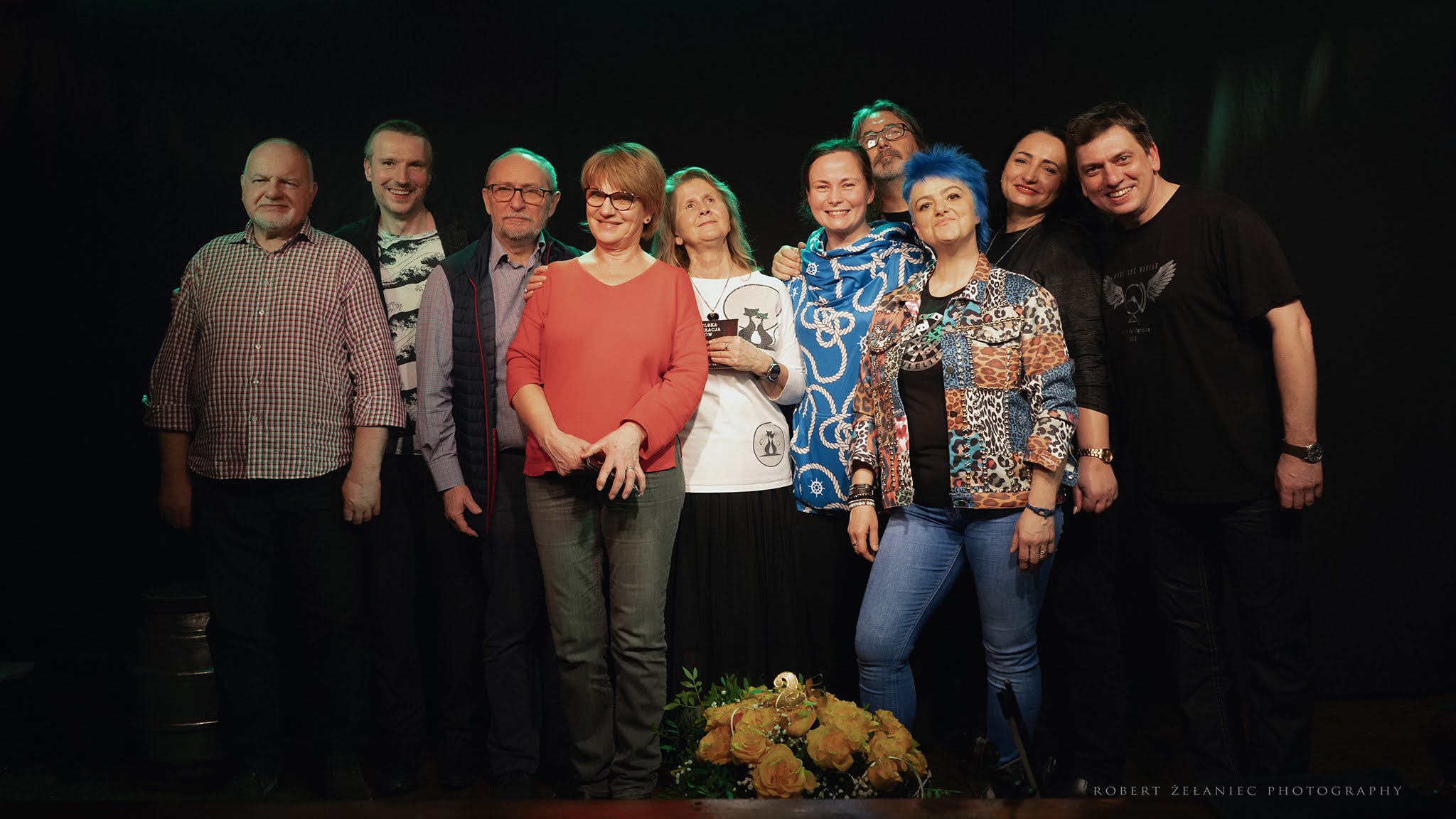 Pamiątkowe zdjęcie uczestników jubileuszu 25-lecia